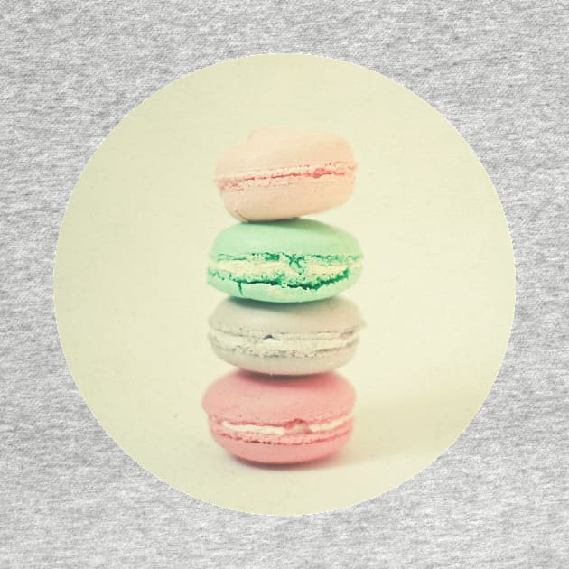 Four Macarons by Cassia